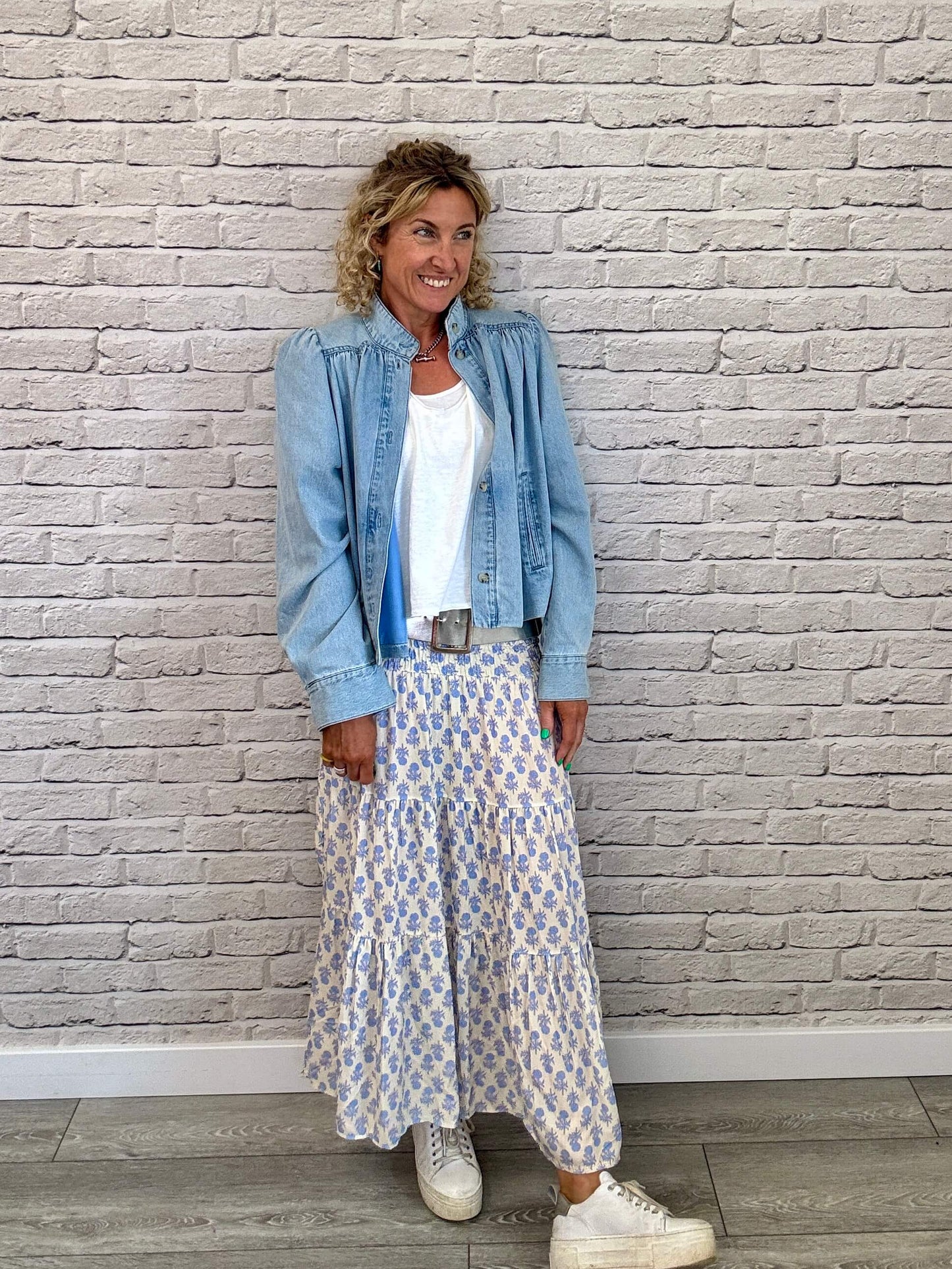 Esme Skirt | Blue