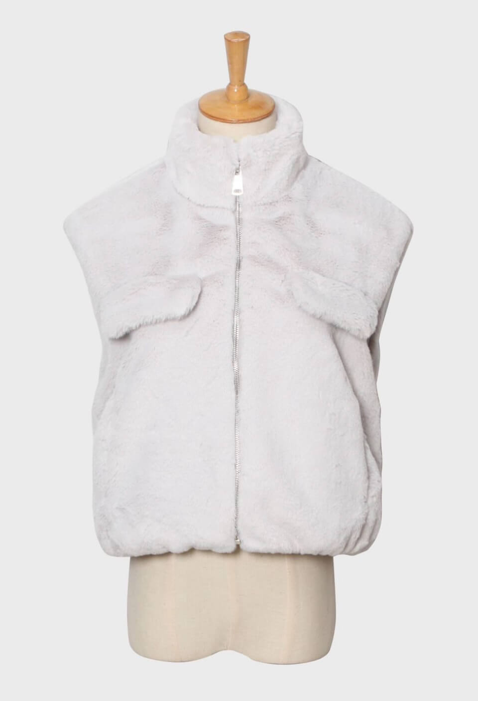 Camden Gilet | Rice White