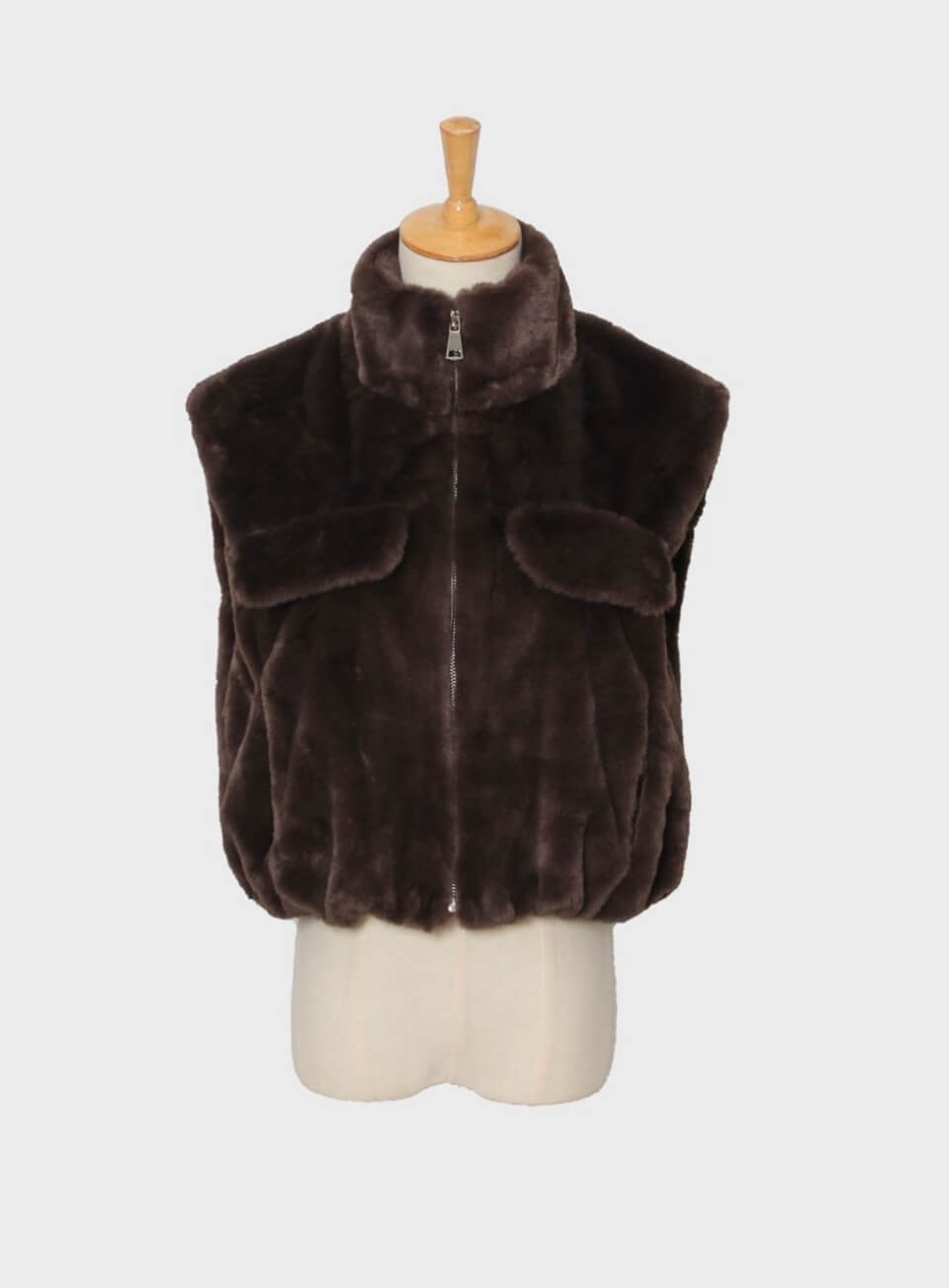 Camden Gilet | Chocolate