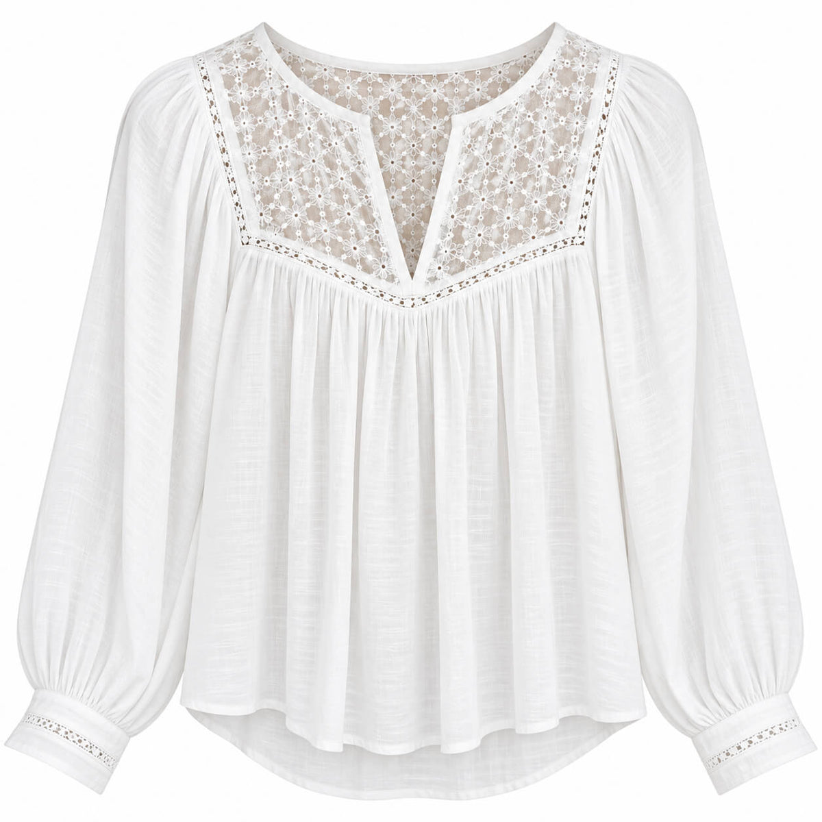 Mabel Blouse | White