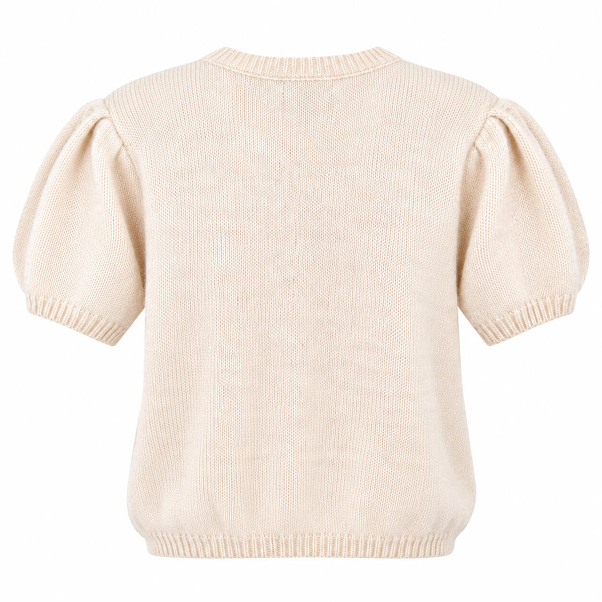 Liliana Puff Sleeve Knit | Cream