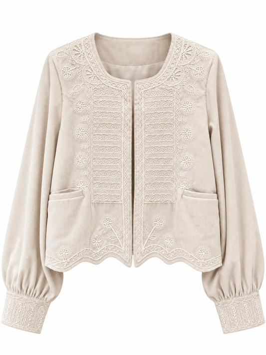 Oriana Jacket | Ivory
