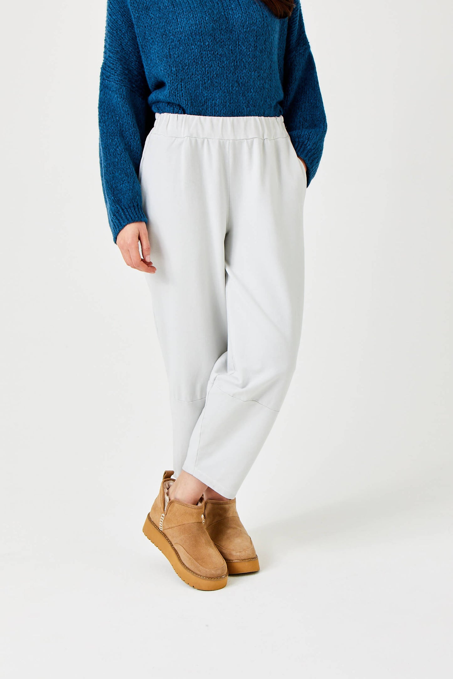 Jega Joggers | Distressed Light Grey