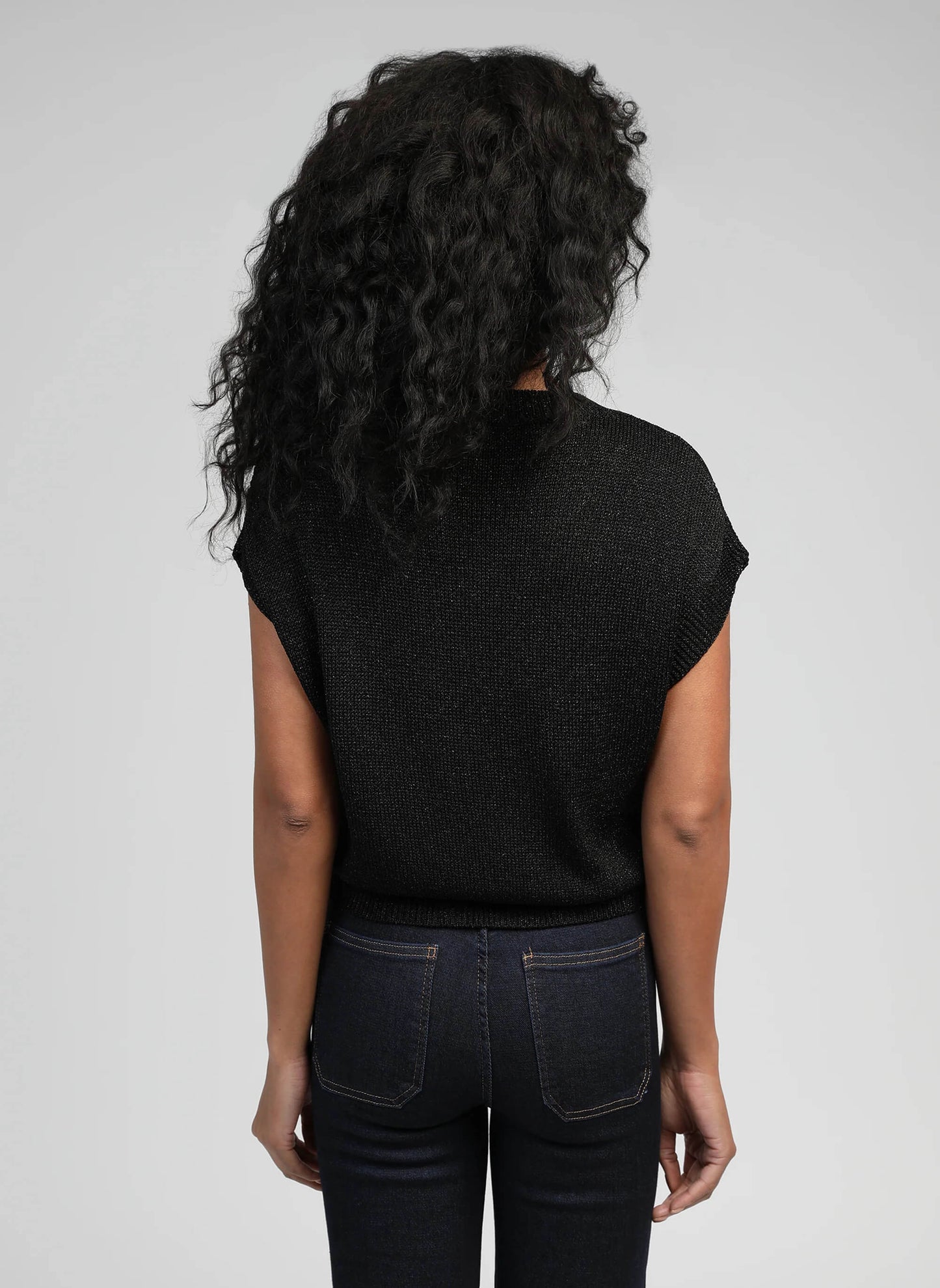 Celeste Sparkle Tank | Black