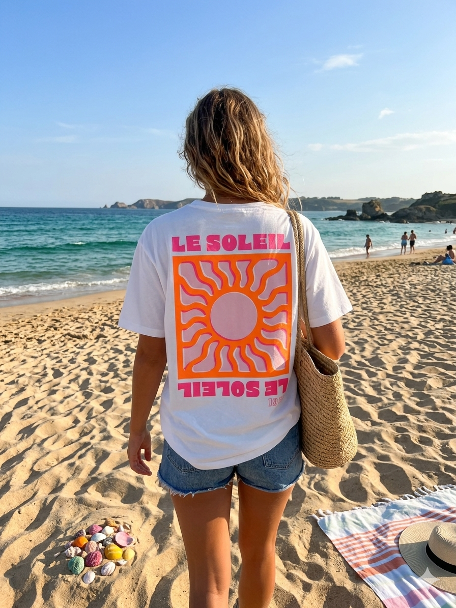 Soleil 1995 T-Shirt | White