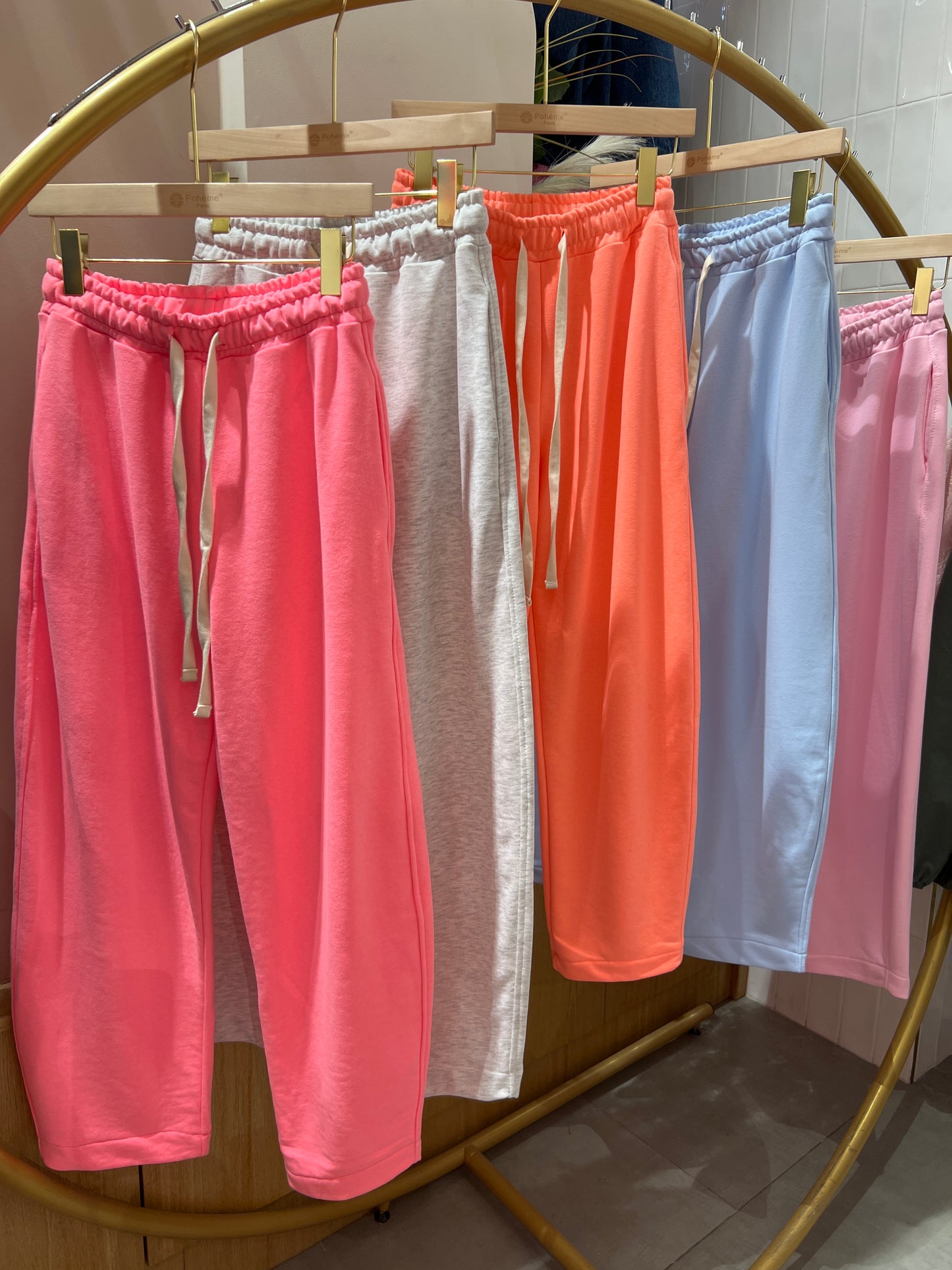 Après Beach Joggers | Neon Coral