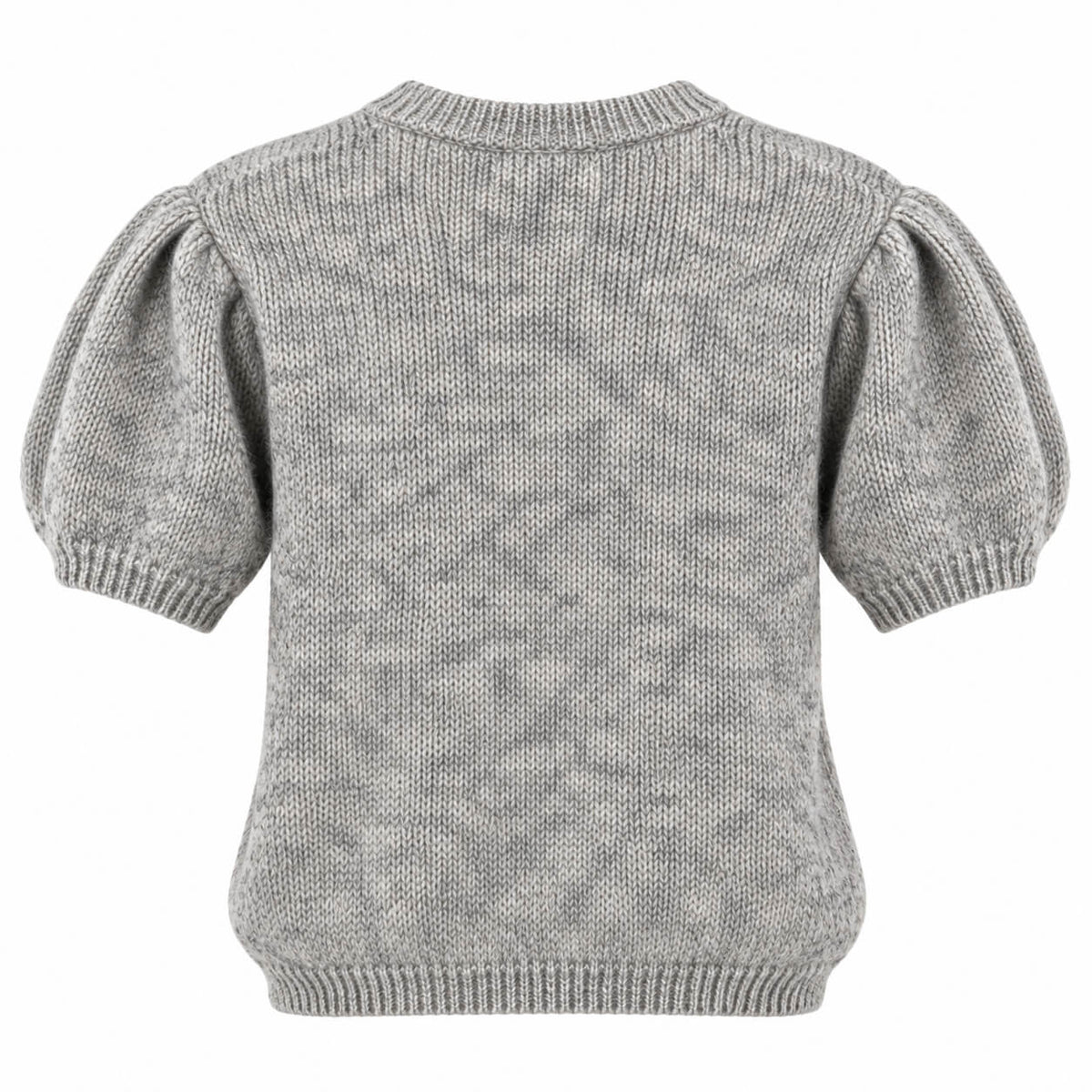 Liliana Puff Sleeve Knit | Grey