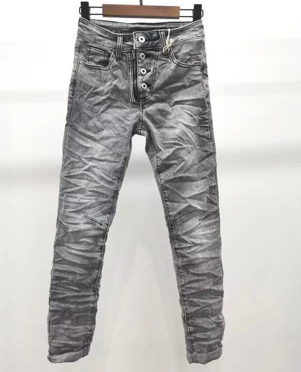 Melly & Co Skinny Jeans | Acid Grey