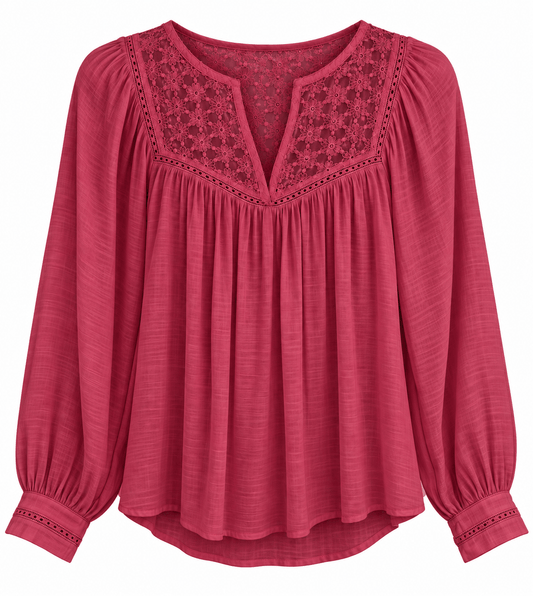 Mabel Blouse | Plum