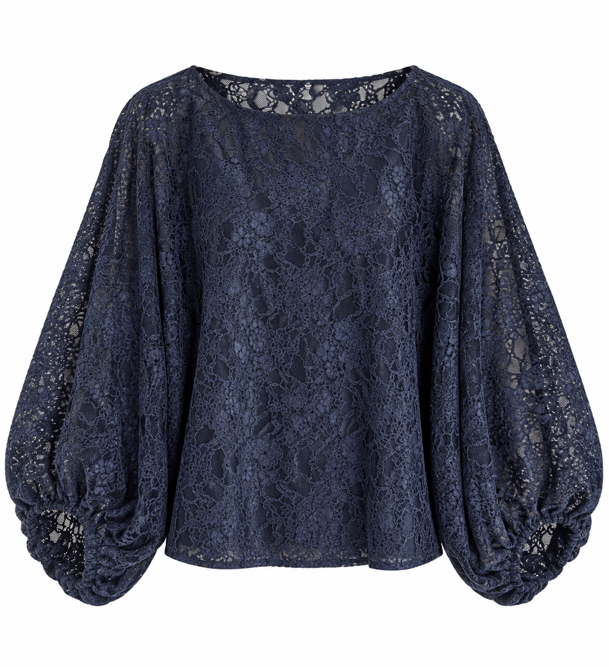 Mayfair Lace Top | Navy
