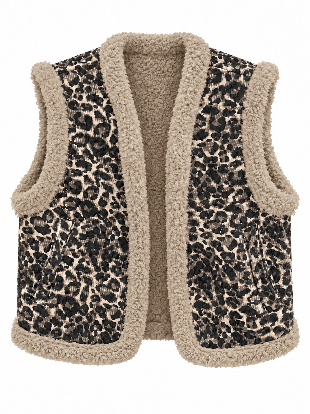 Jesse Leopard Gilet
