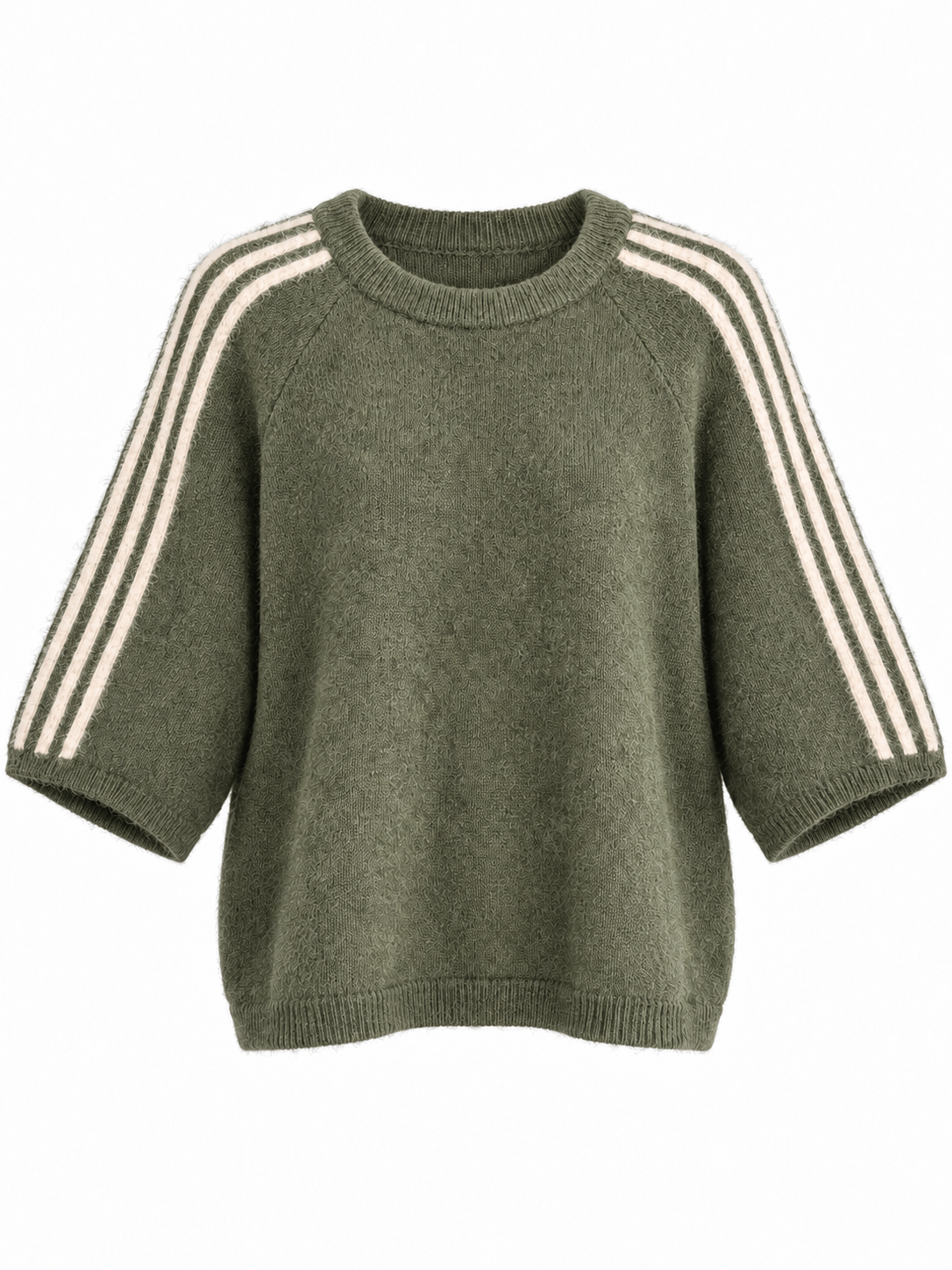 Trackside Knit | Khaki/Oatmeal