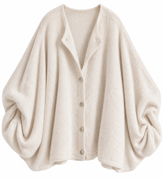 Slouch Cardi | Cream