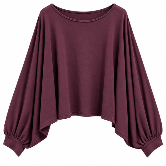 The Sunday Slouch Long Sleeve Top | Mulberry
