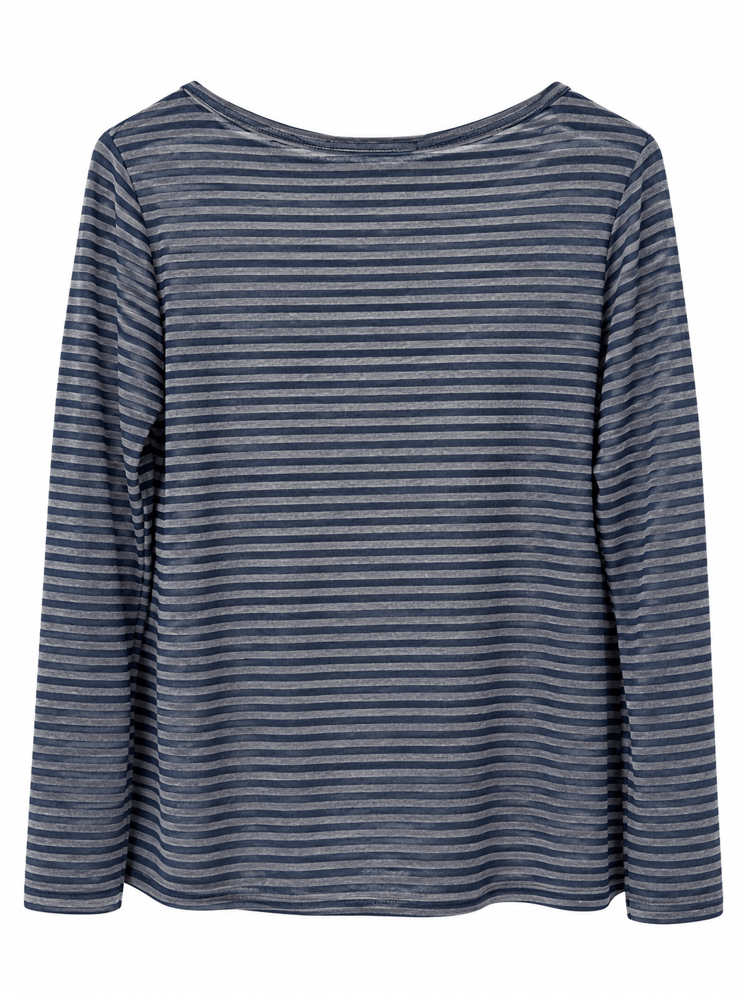 The Stripe Body Hug | Navy & Grey