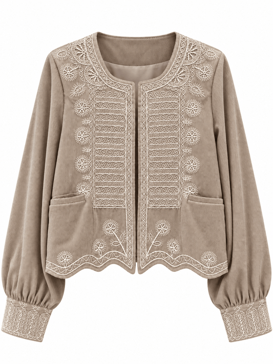 Oriana Jacket | Taupe