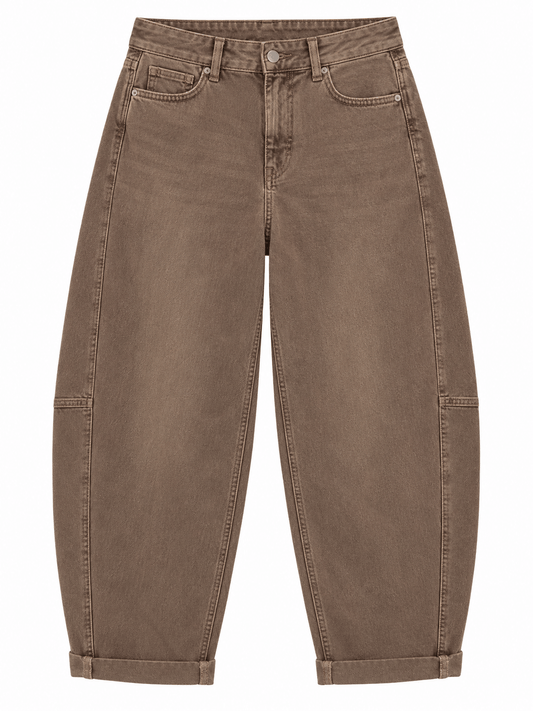 Carnaby Barrel Jeans | Mocha (NEW)