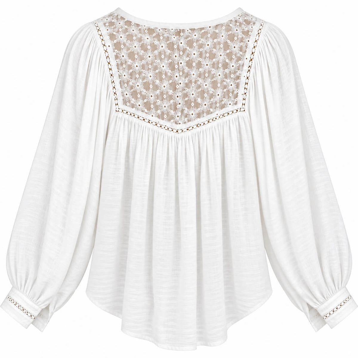 Mabel Blouse | White