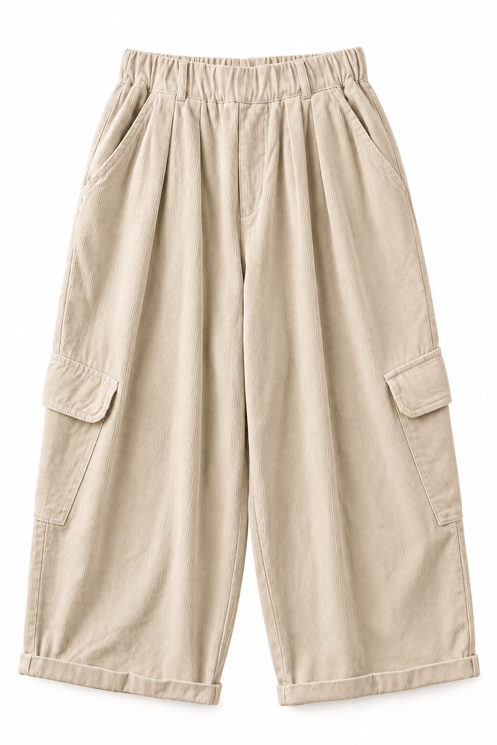 Cord Cargos | Cream