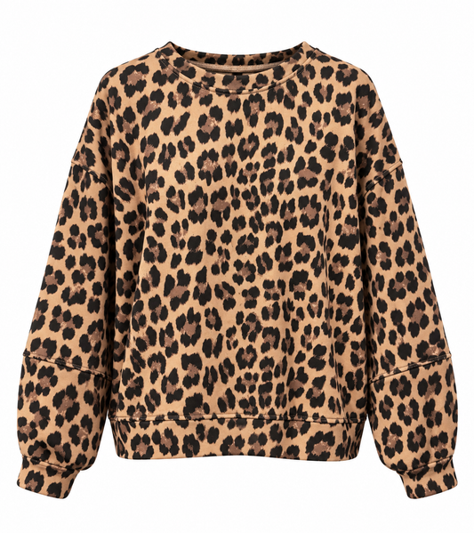THE LEOPARD SWEATSHIRT
