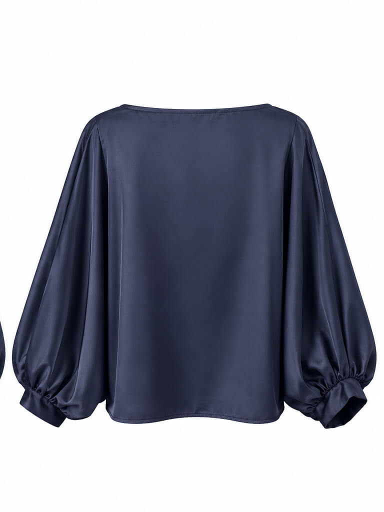 The Sloane Silky Batwing Top