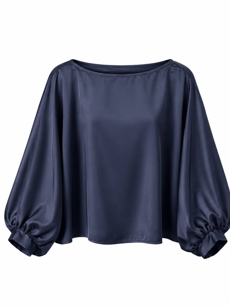 The Sloane Silky Batwing Top