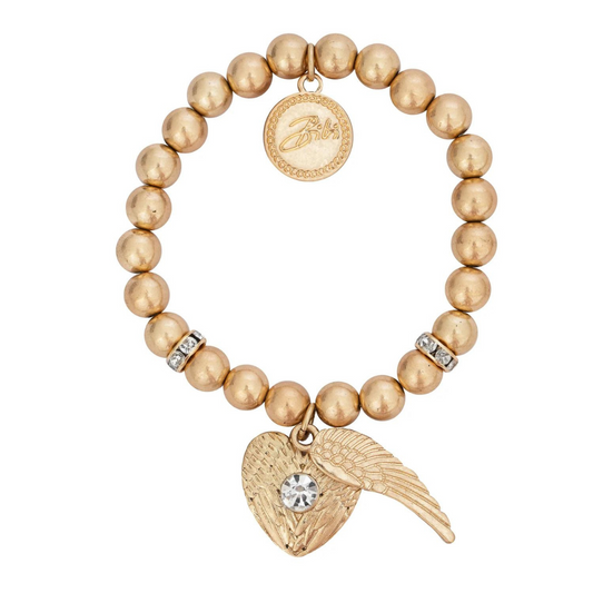 Gold Angel Wing Bracelet