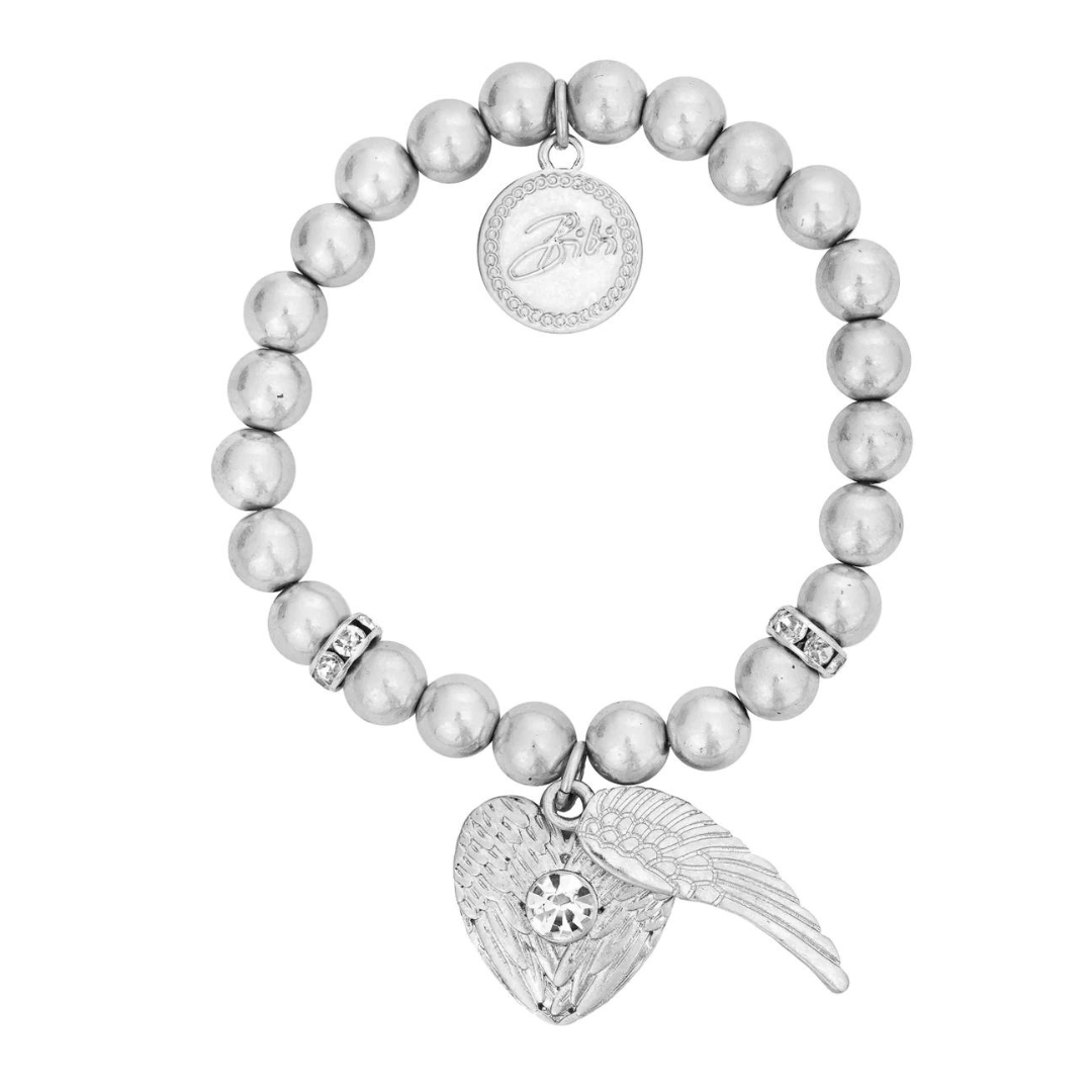 Silver Angel Wing Bracelet