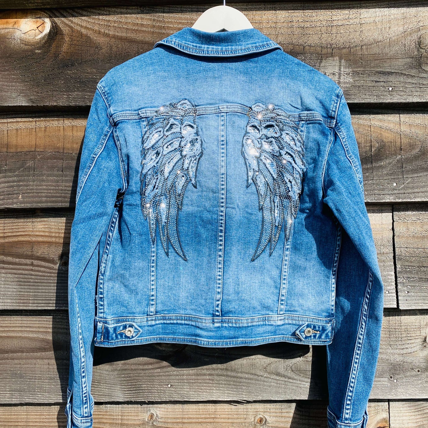 Angel Wing Denim Jacket